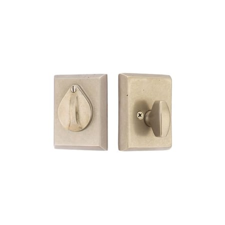 Emtek Tumbled White Bronze Deadbolt 8465TWB 8465TWB